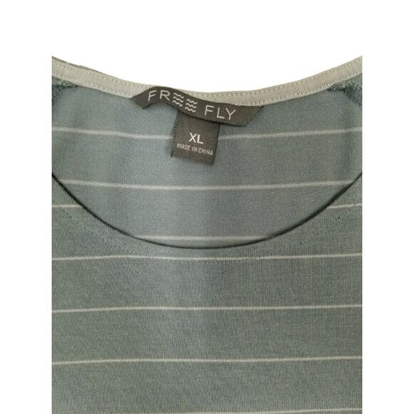 Free Fly Bamboo Dress Dockside‎ Tshirt Dress Womens Size XL gray Lightweight upf - Picture 5 of 8